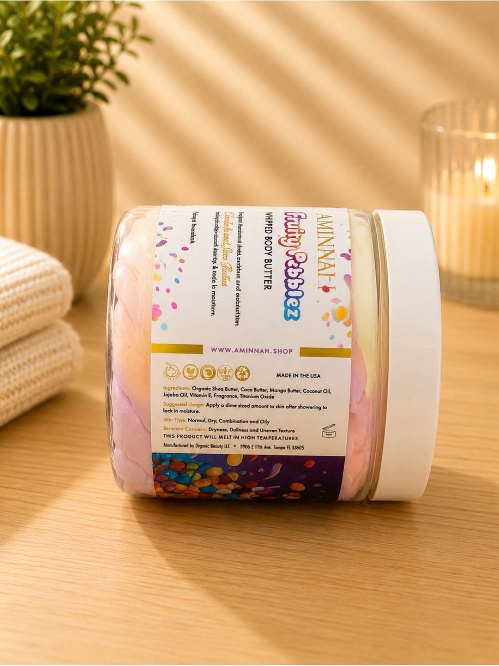 Aminnah (NWT) Fruity Pebblez Whipped Body Butter - Picture 2 of 3
